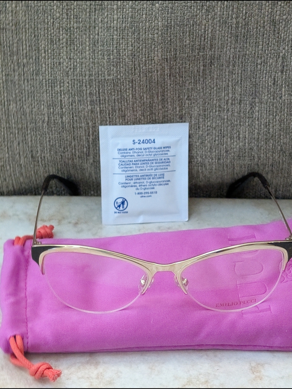 Emilio Pucci EP5073 Eyeglasses New - Picture 7 of 8